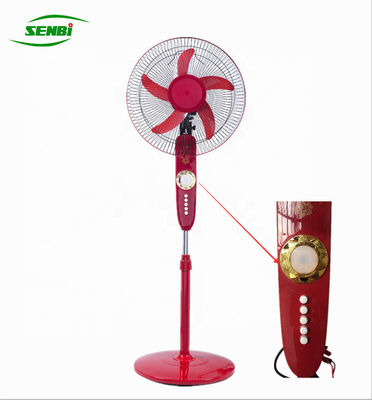 16 Inch 12v Dc Solar Cooling Fan Floor Standing With 100% Dc 12v Copper Motor
